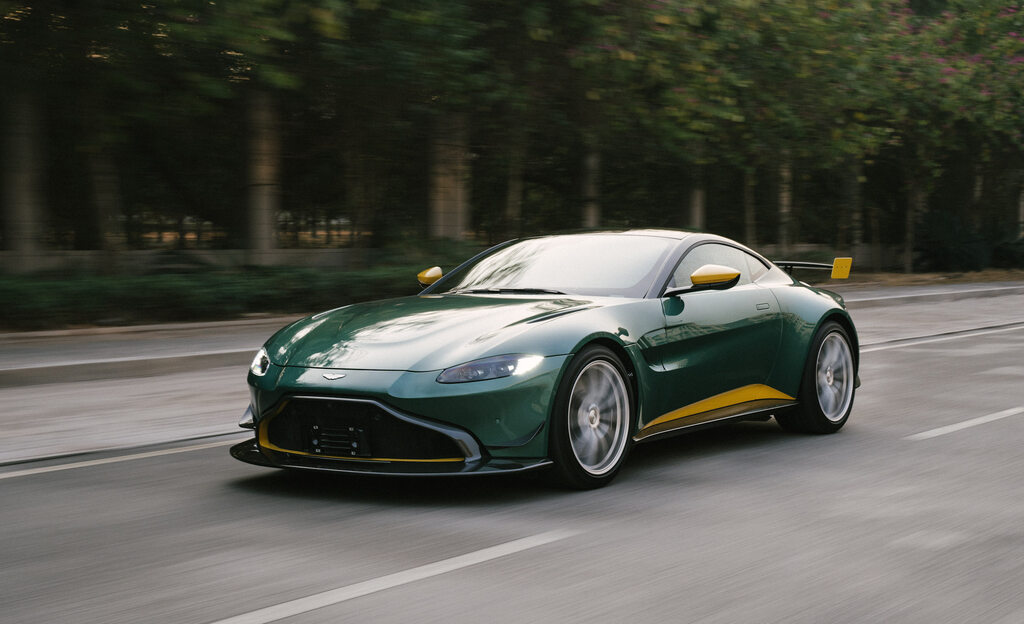 carro da marca de carros de luxo Aston Martin