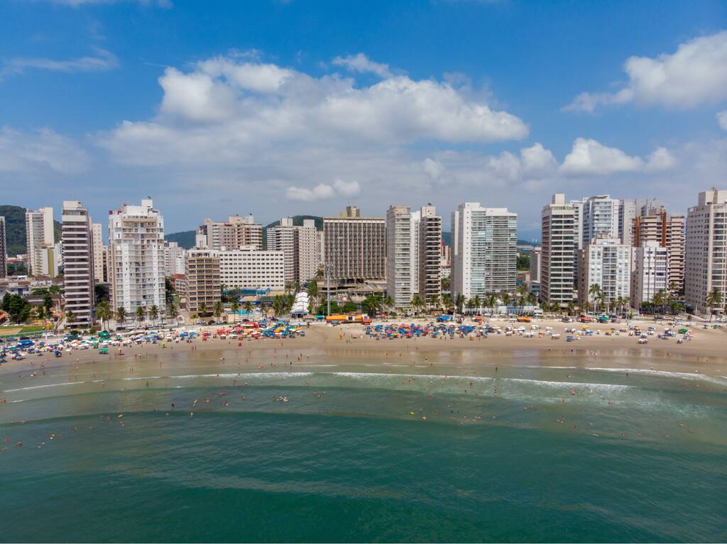 praia para passeio de lancha no Guarujá