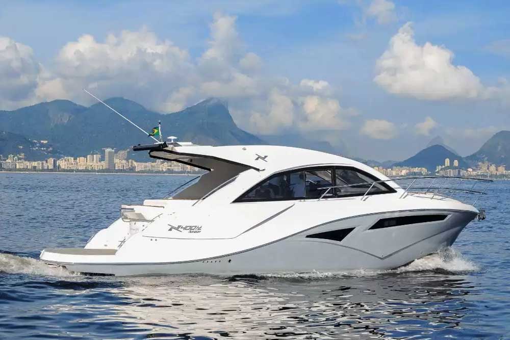 NX 400 HT Horizon, barco de luxo da NX Boats