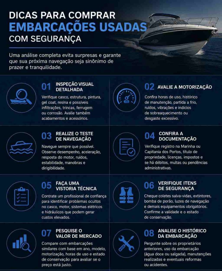 lancha nova ou usada