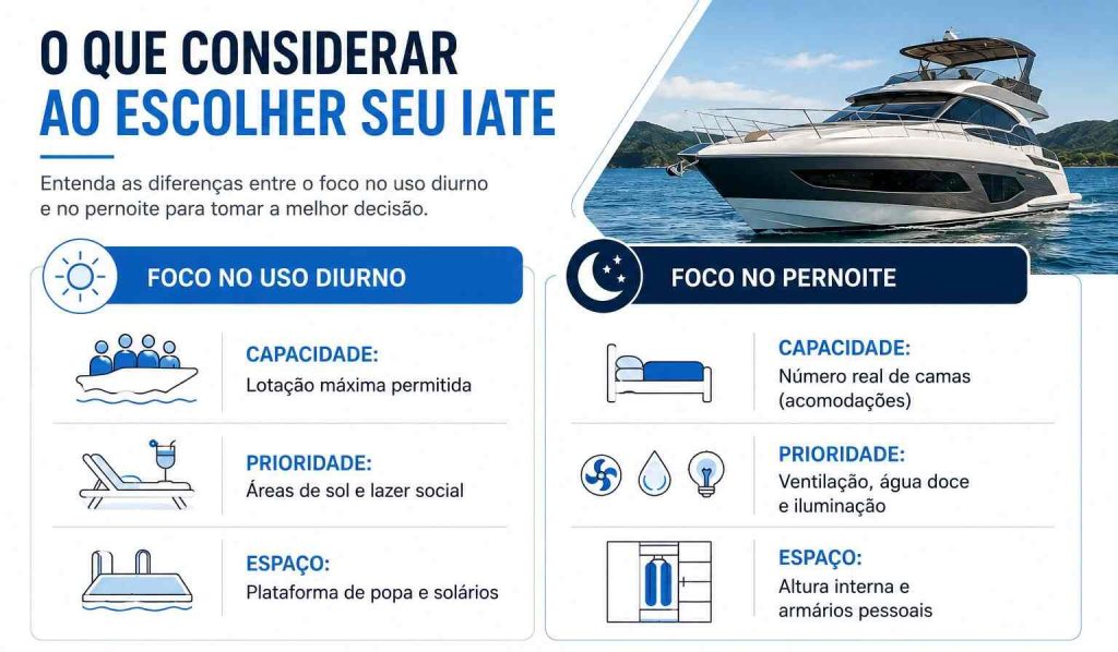 Iate para família