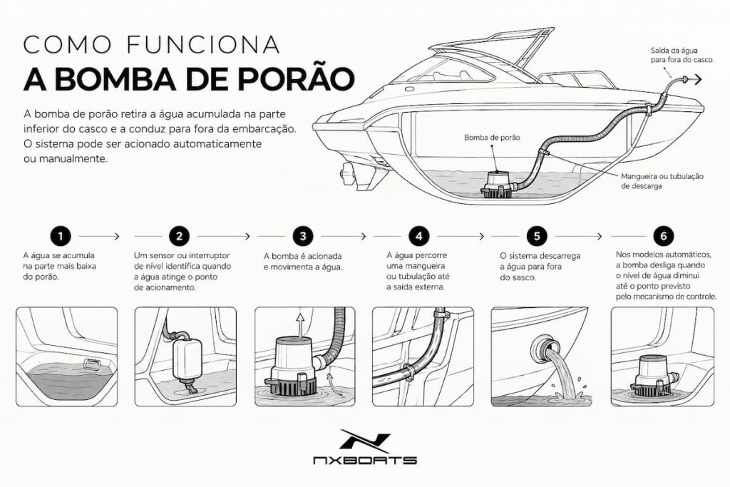 bomba de porão como funciona