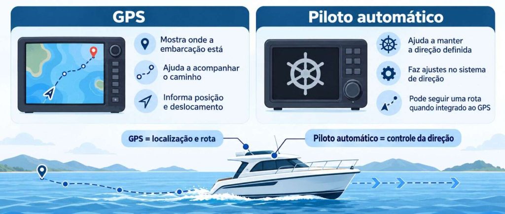 piloto automático marítimo